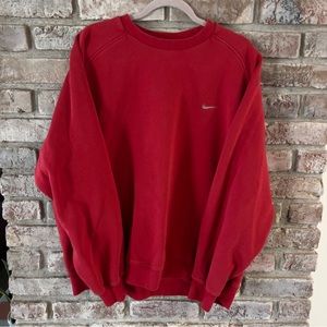 Nike Crewneck Sweatshirt. Red. Size XL. $15